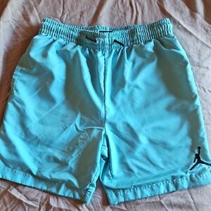 Jordan Aqua Blue Athletic Shorts